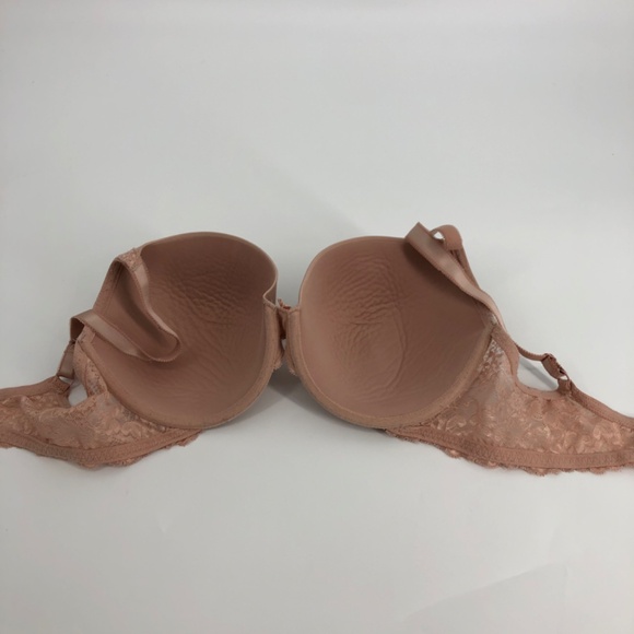 Victorias Secret Dream Angels Perfect Coverage Bra 38DD Pink Lace - Picture 6 of 11